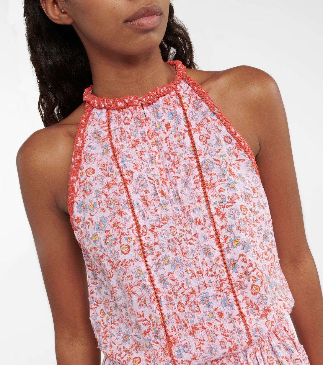 Vestido corto Ava floral | Poupette St Barth