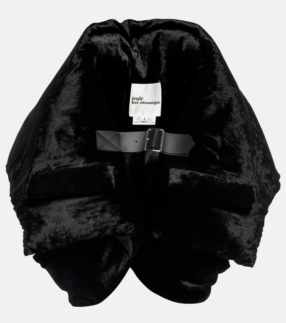 Top aus Samt | Noir Kei Ninomiya