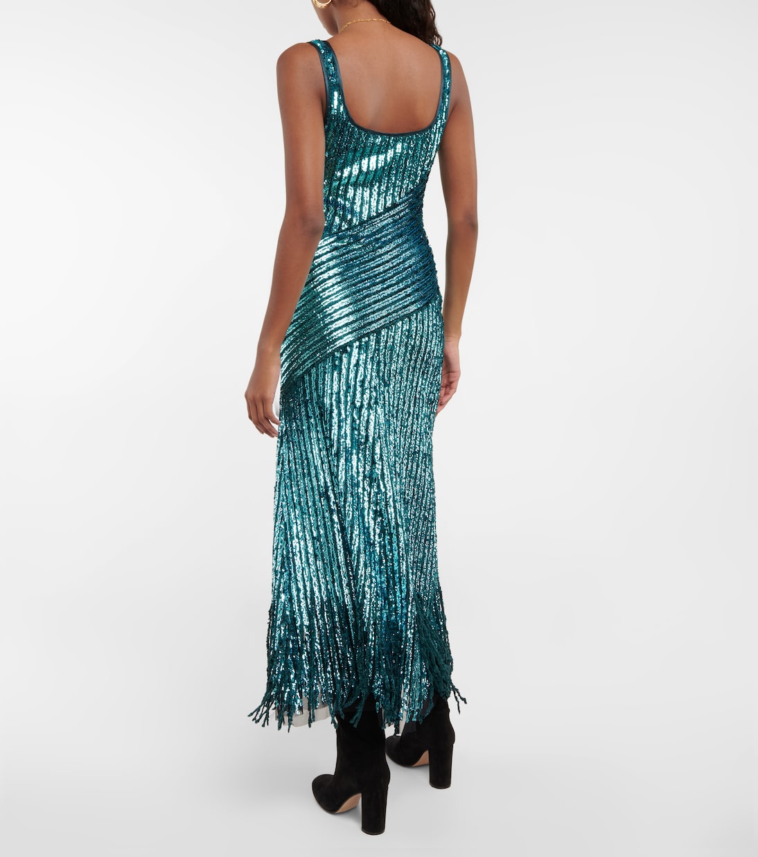 Sleeveless sequined gown | Etro