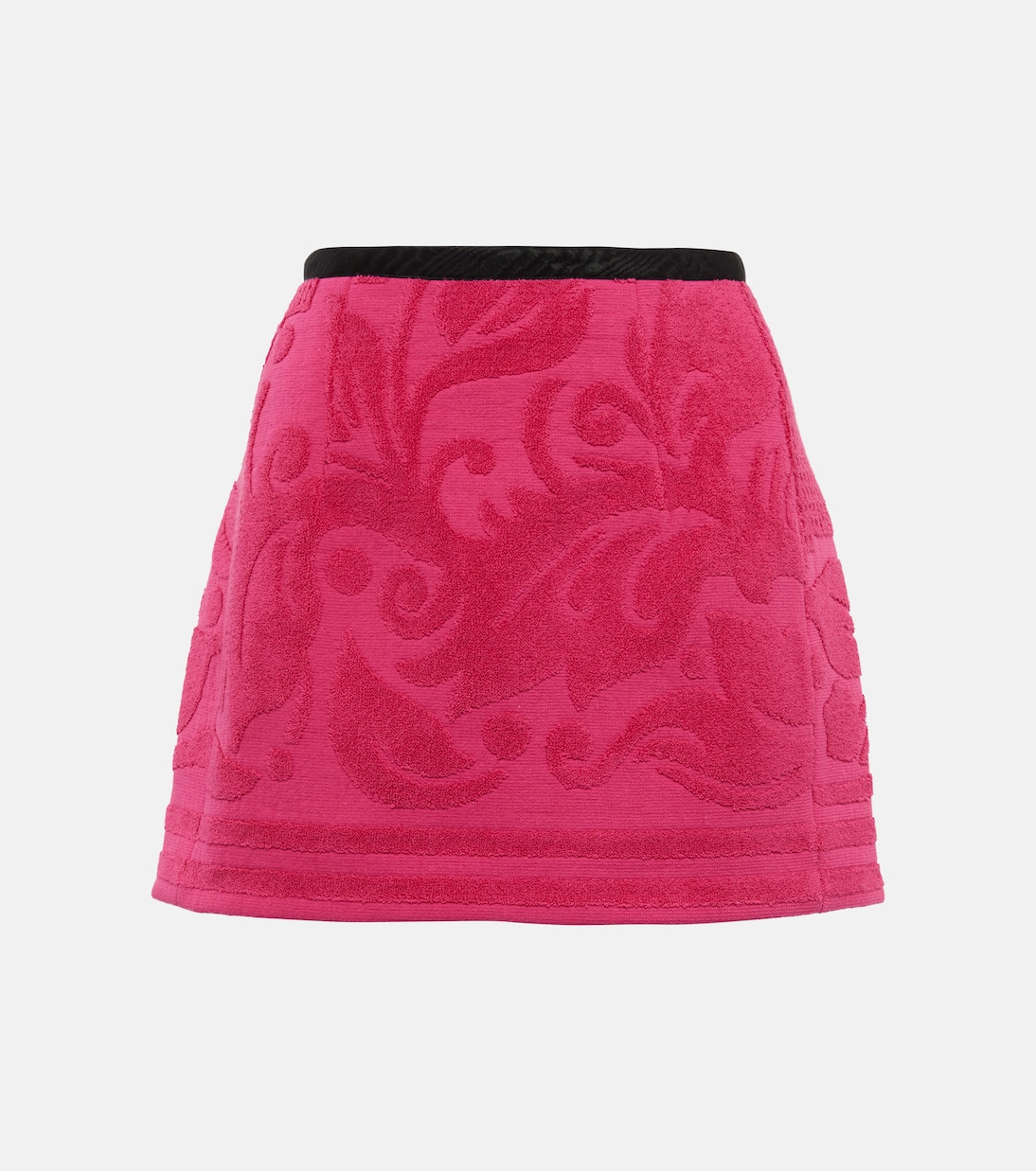 Minifalda de algodón en jacquard | Marine Serre