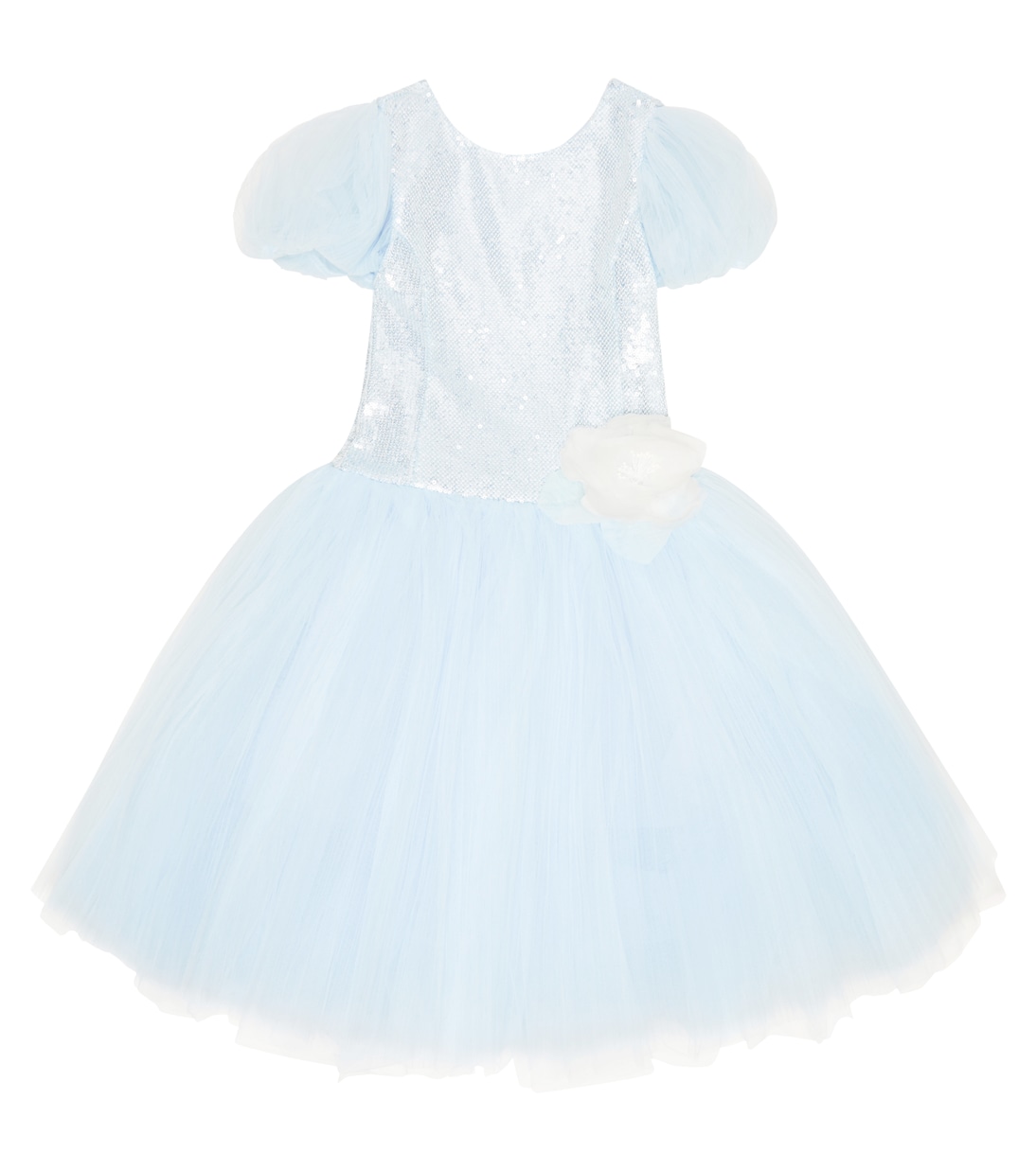 Robe en tulle à sequins | Monnalisa