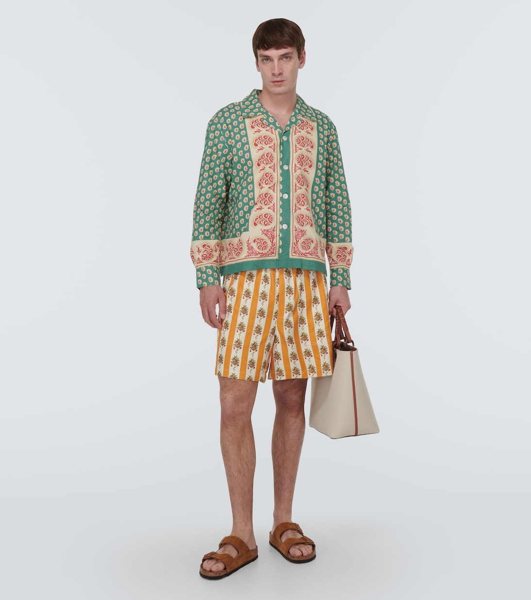 Shorts Fruit Bowl a rayas | Bode
