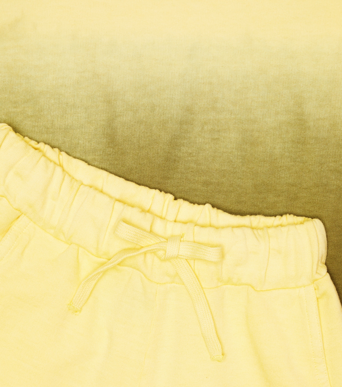 Cotton fleece T-shirt and shorts set | Il Gufo
