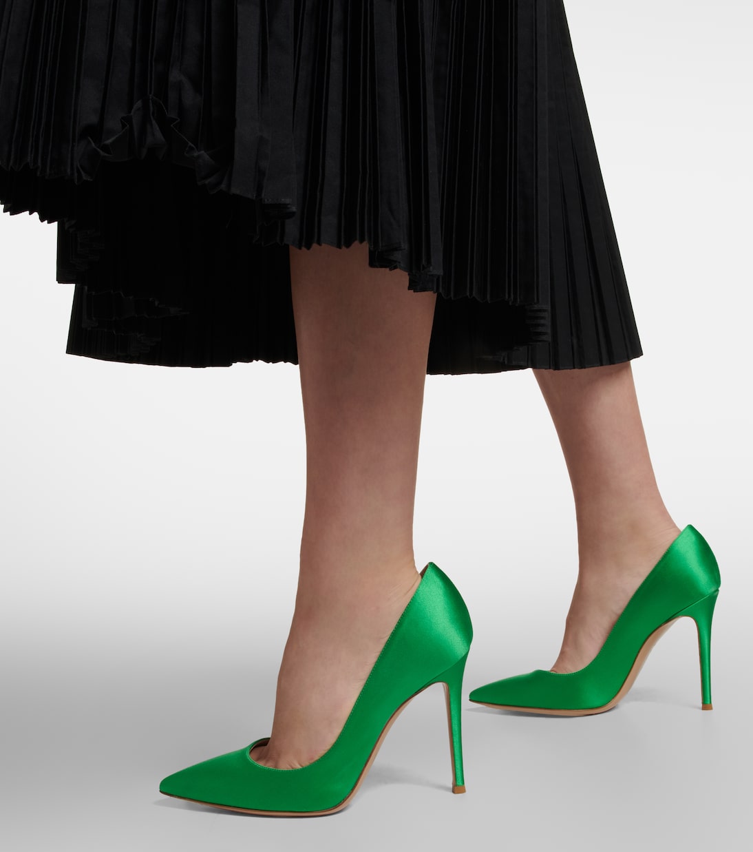 Gianvito satin pumps | Gianvito Rossi