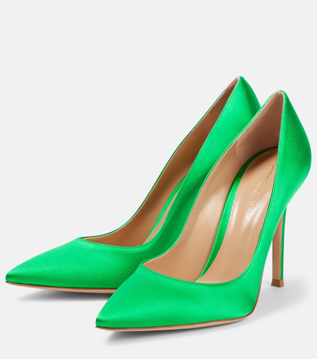 Gianvito satin pumps | Gianvito Rossi