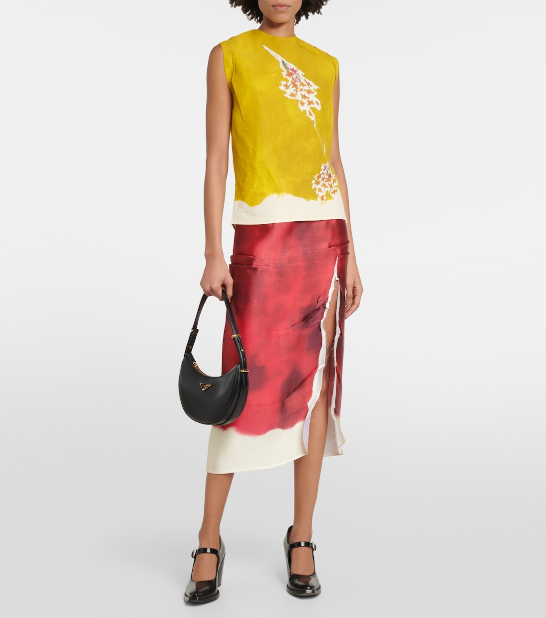 Sac Arqué en cuir | Prada