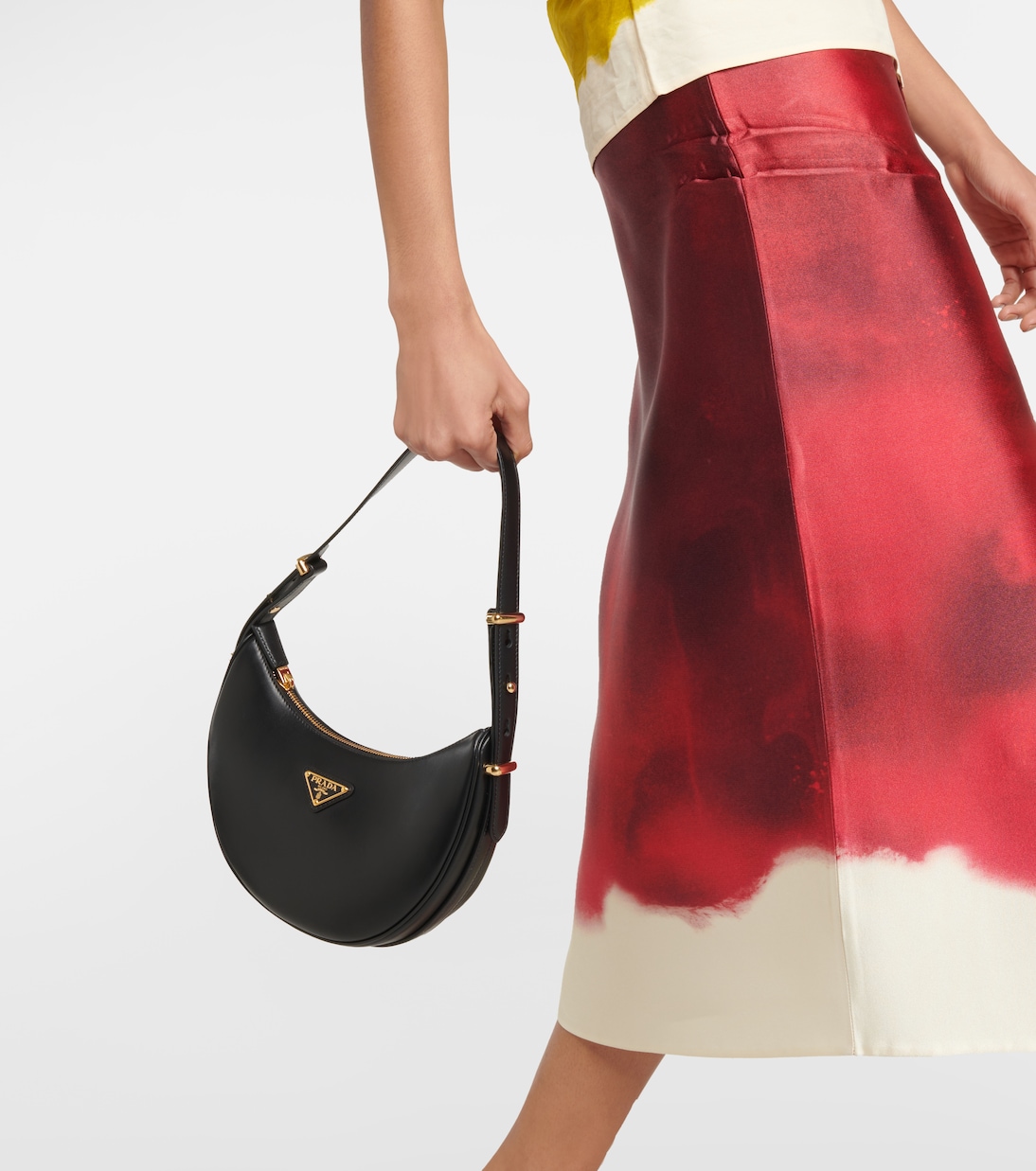 Sac Arqué en cuir | Prada