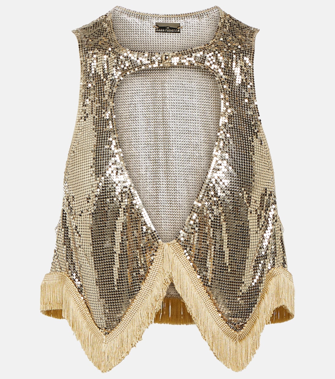 Chainmail cutout top | Rabanne