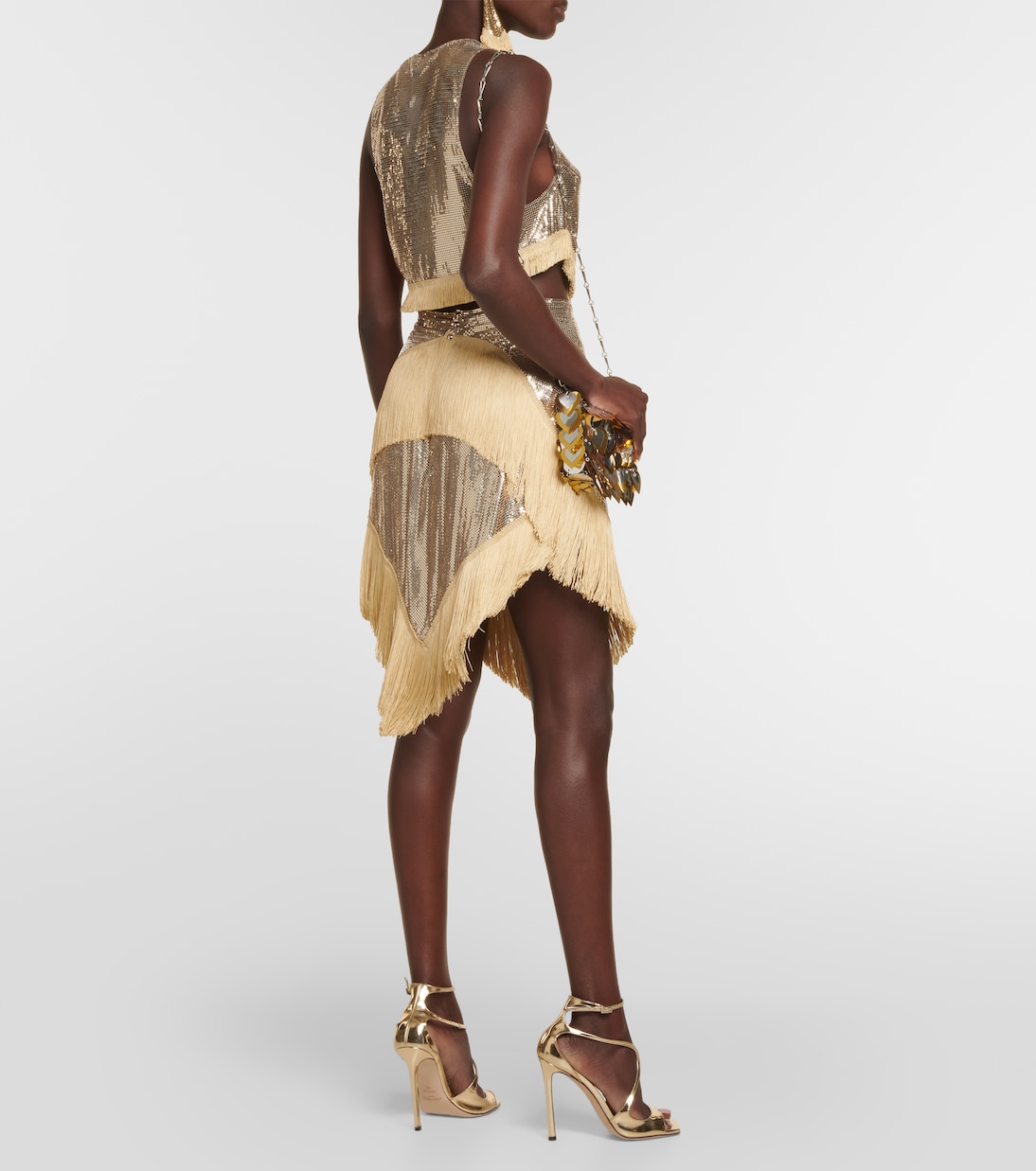 Chainmail cutout top | Rabanne