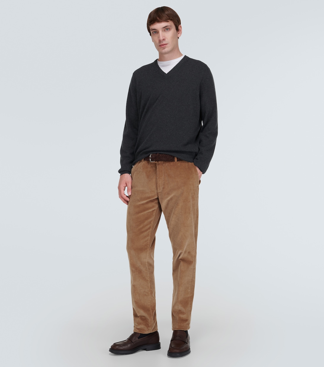 Pullover Scollo aus Kaschmir | Loro Piana