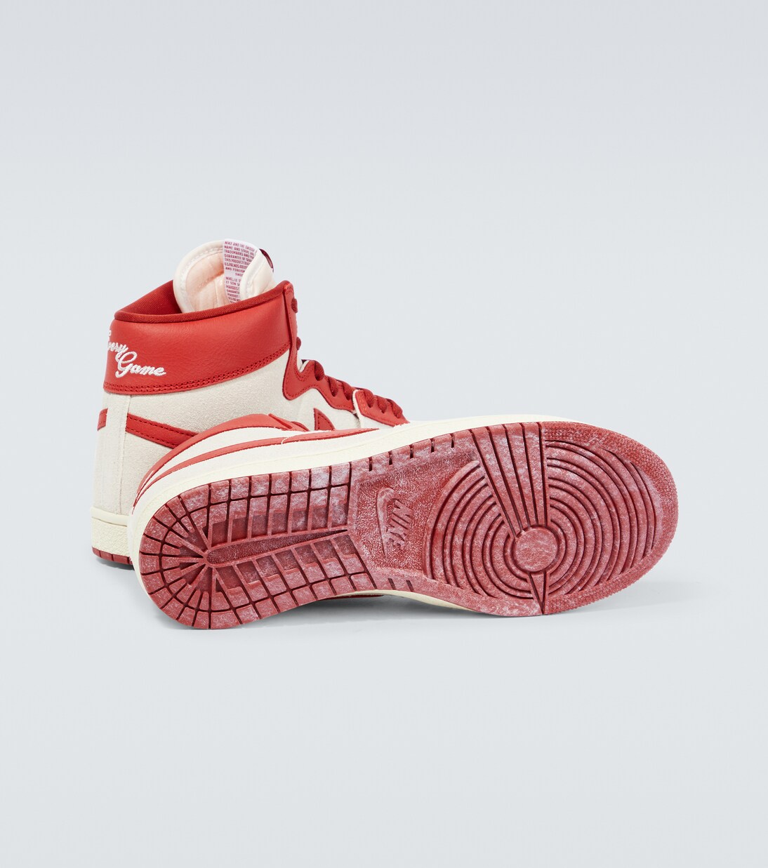 High-Top Sneakers Air Jordan 1 aus Leder | Nike