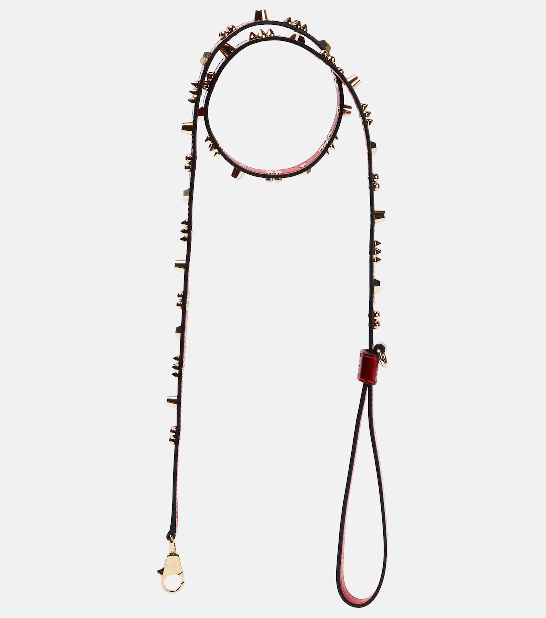 Loubileash embellished leather dog leash | Christian Louboutin