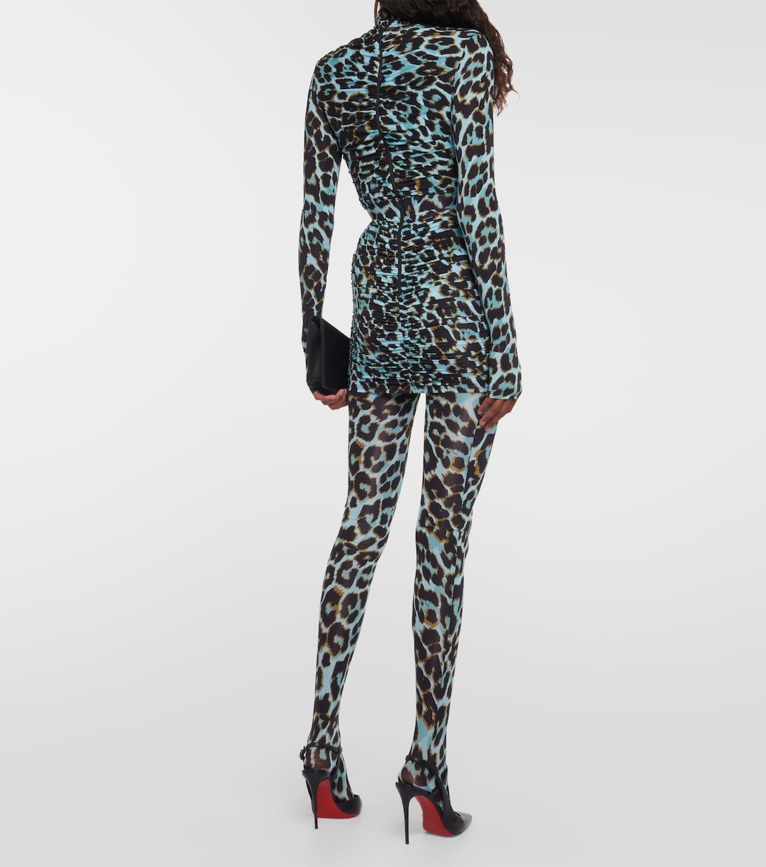 Collant Cadie con stampa leopardata | Alex Perry