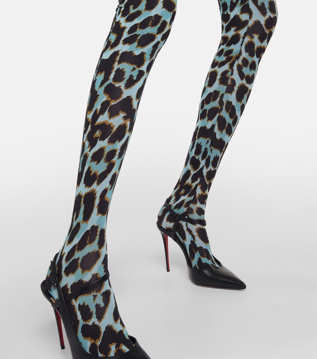 Collant Cadie con stampa leopardata | Alex Perry