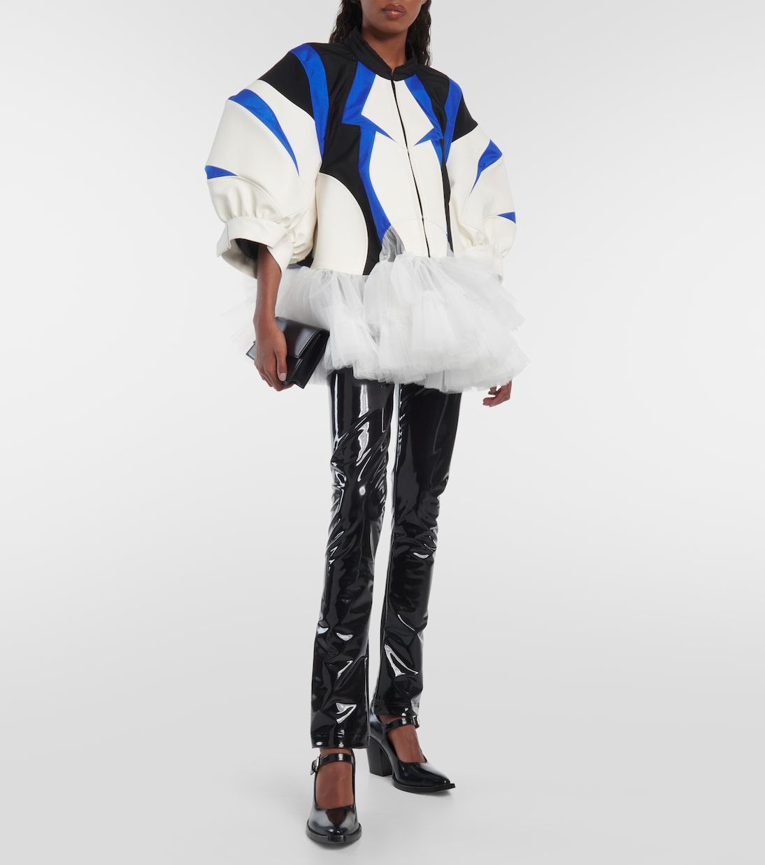 Pantalon slim en vinyle | Junya Watanabe