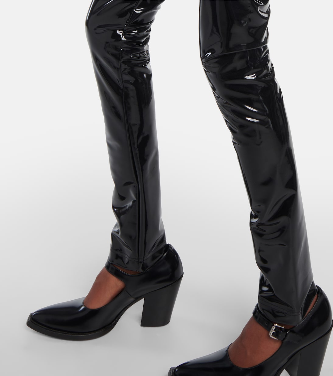 Pantalon slim en vinyle | Junya Watanabe