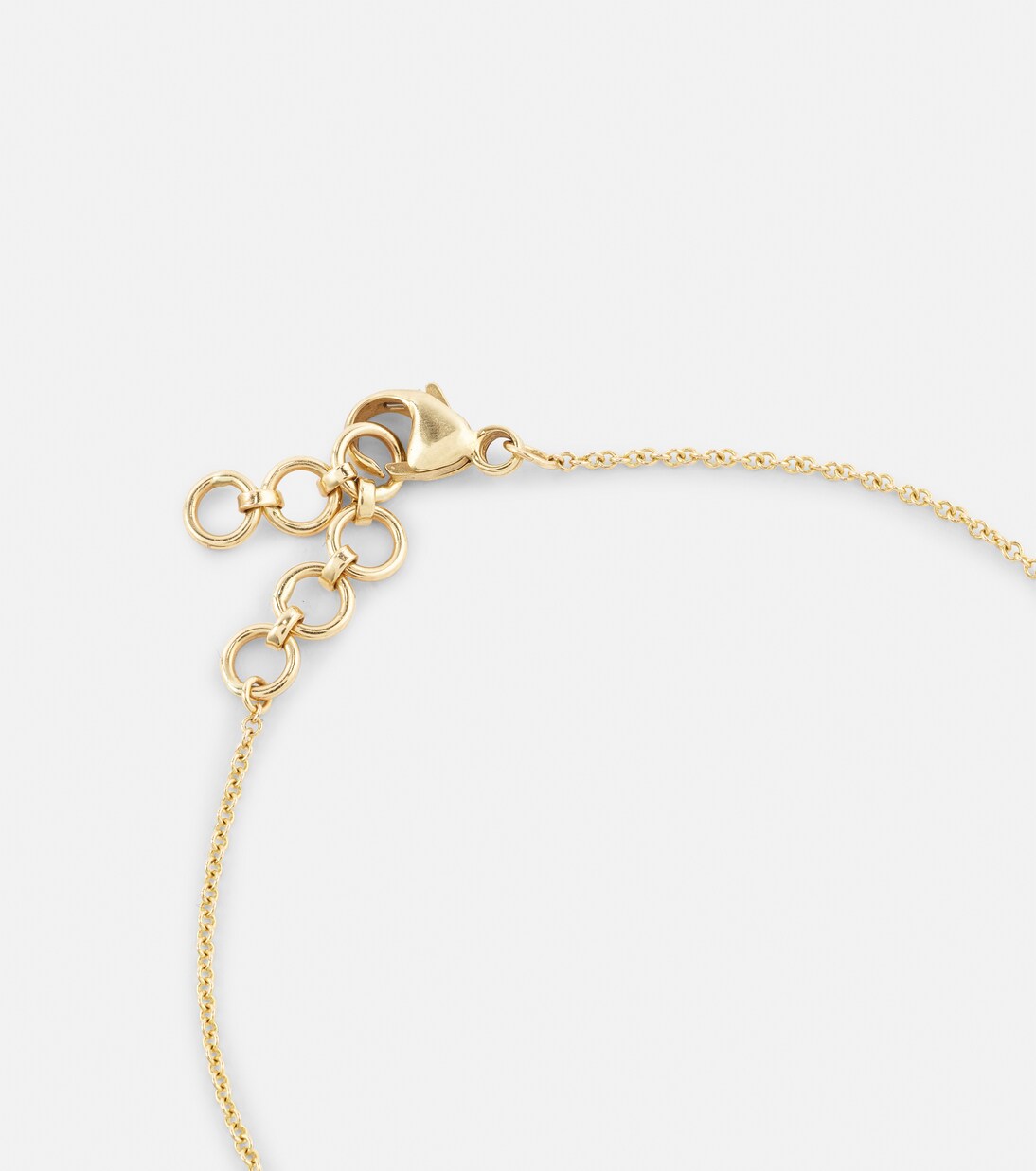 Bracciale STONE AND STRAND in oro 10kt con diamanti, stile giovane e moderno