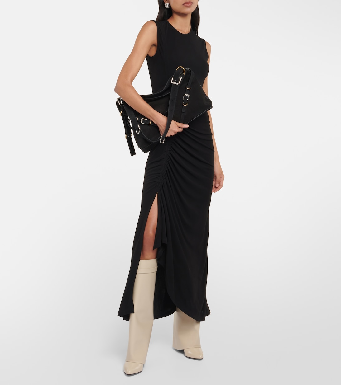 Sac Voyou Medium en daim | Givenchy