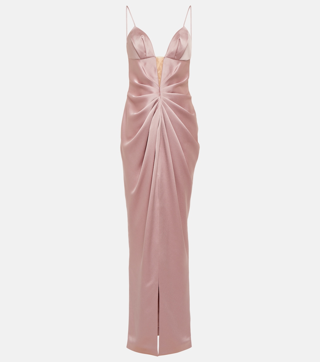 Robe aus Satin | Rasario