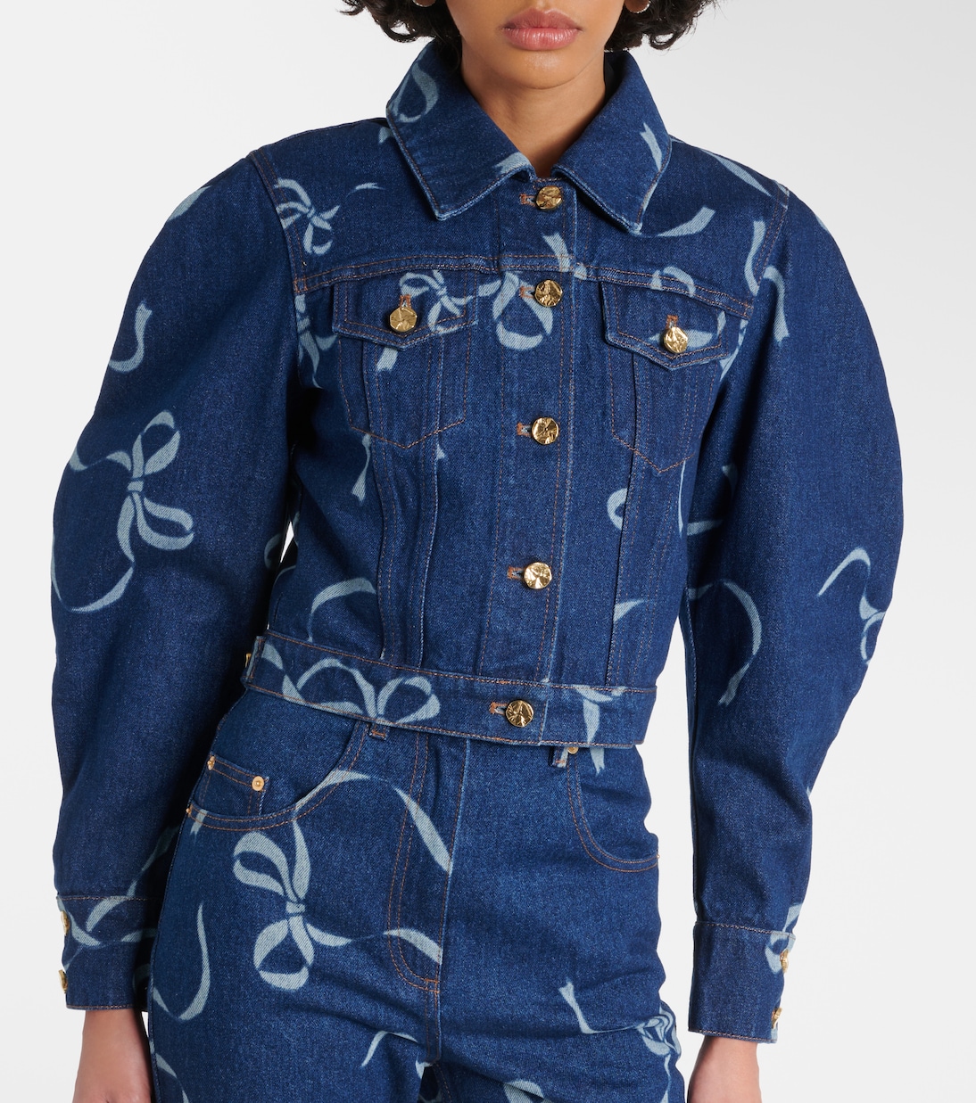 Chaqueta de denim estampada | Nina Ricci