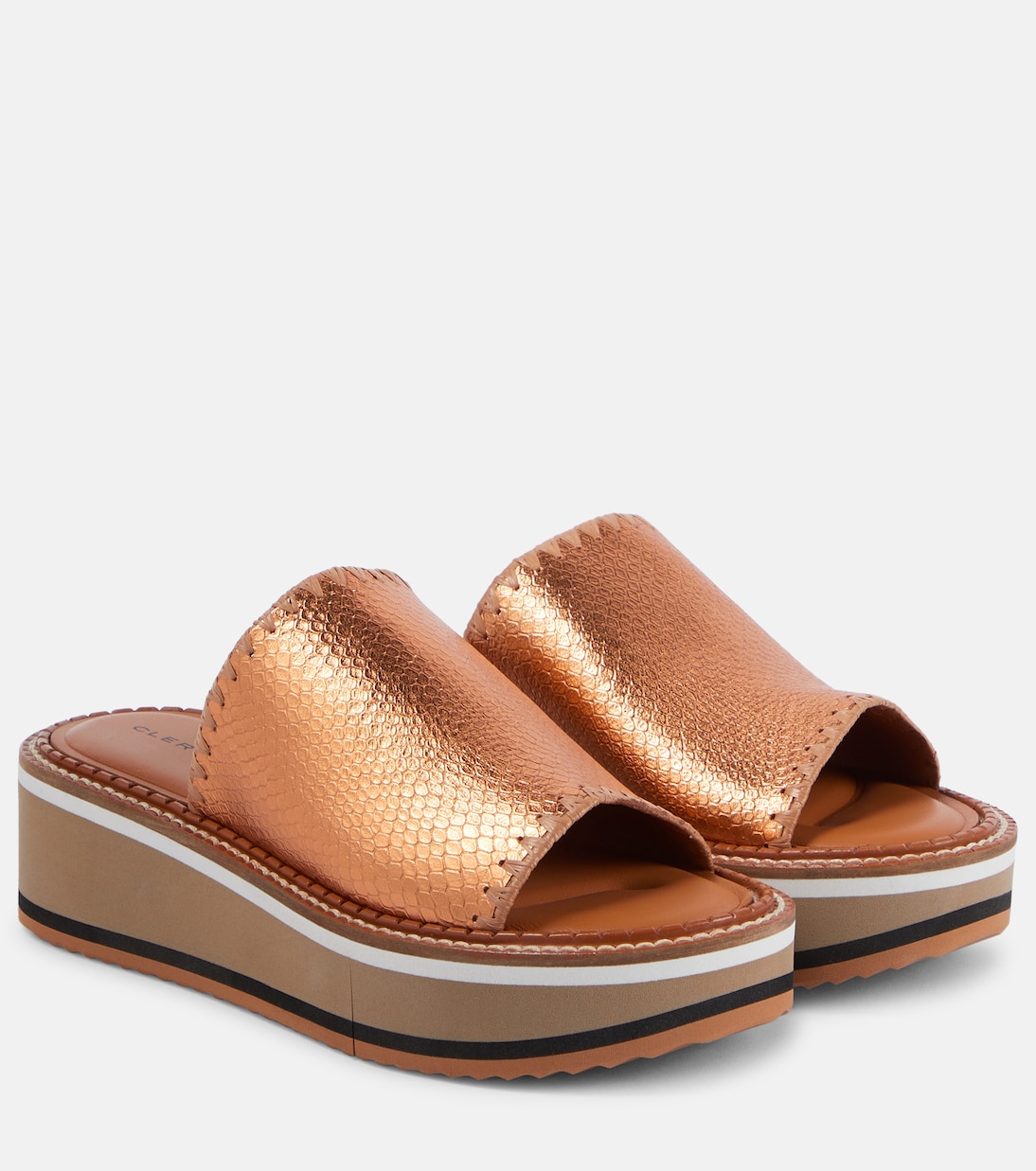 Sandali Fast in pelle con platform | Clergerie