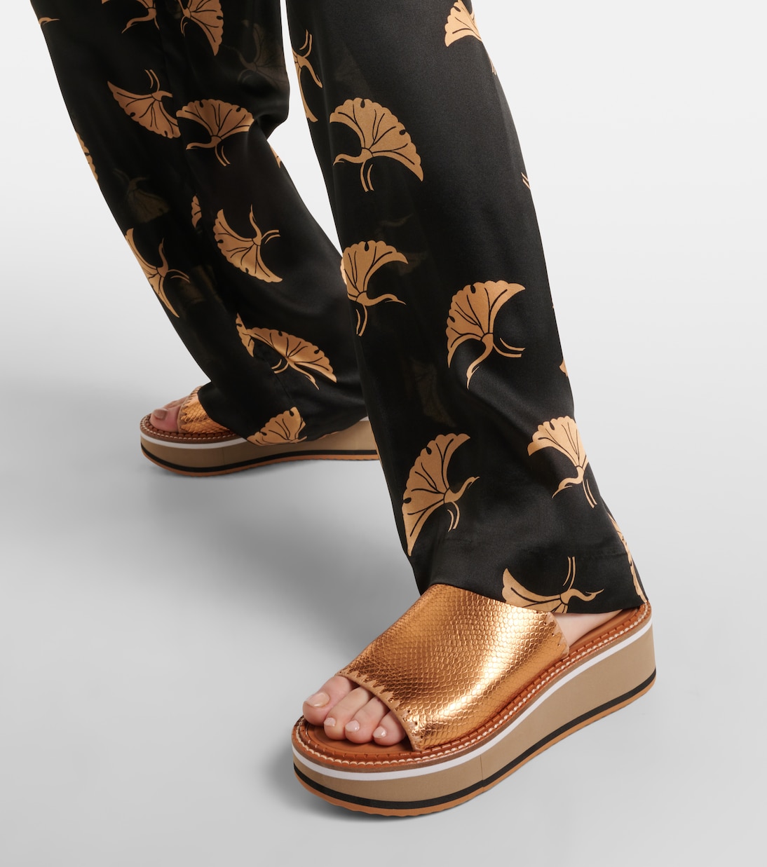 Sandali Fast in pelle con platform | Clergerie