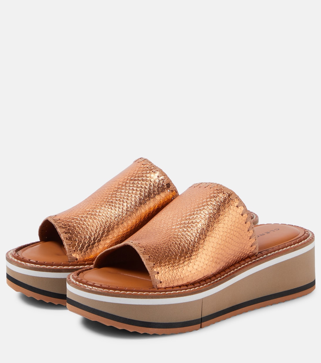 Sandali Fast in pelle con platform | Clergerie
