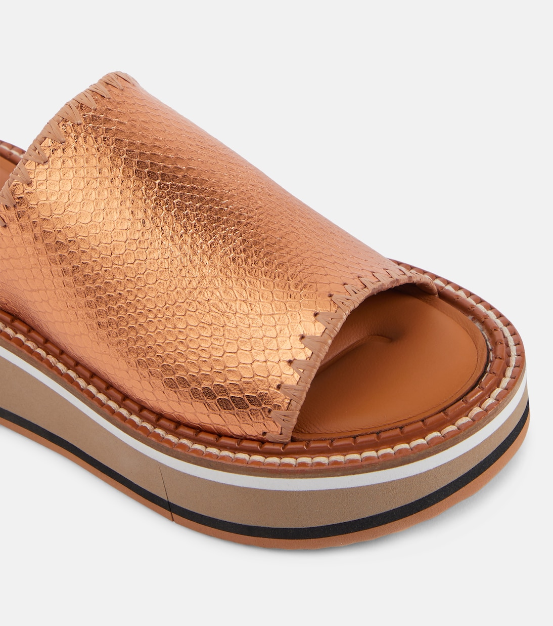 Sandali Fast in pelle con platform | Clergerie