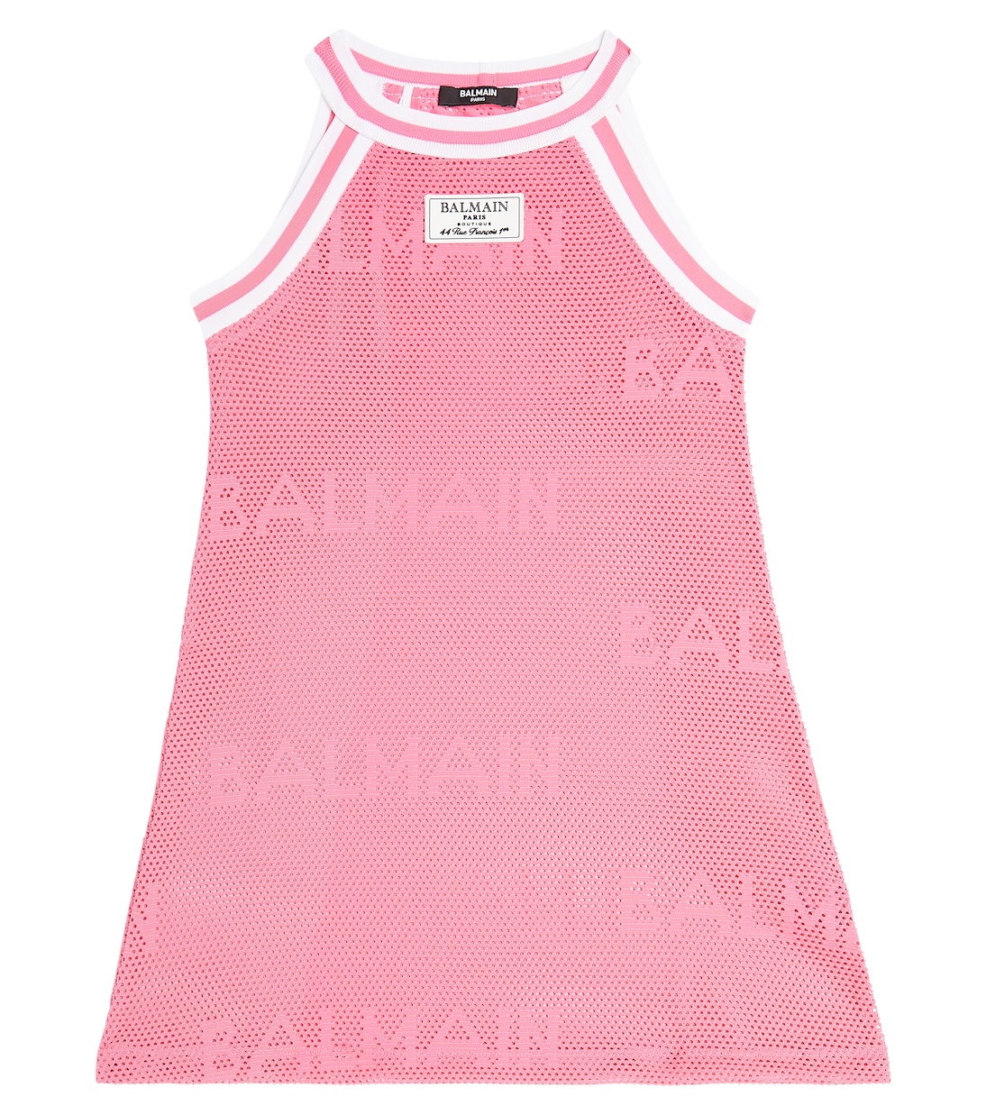 Robe en maille à logo | Balmain Kids