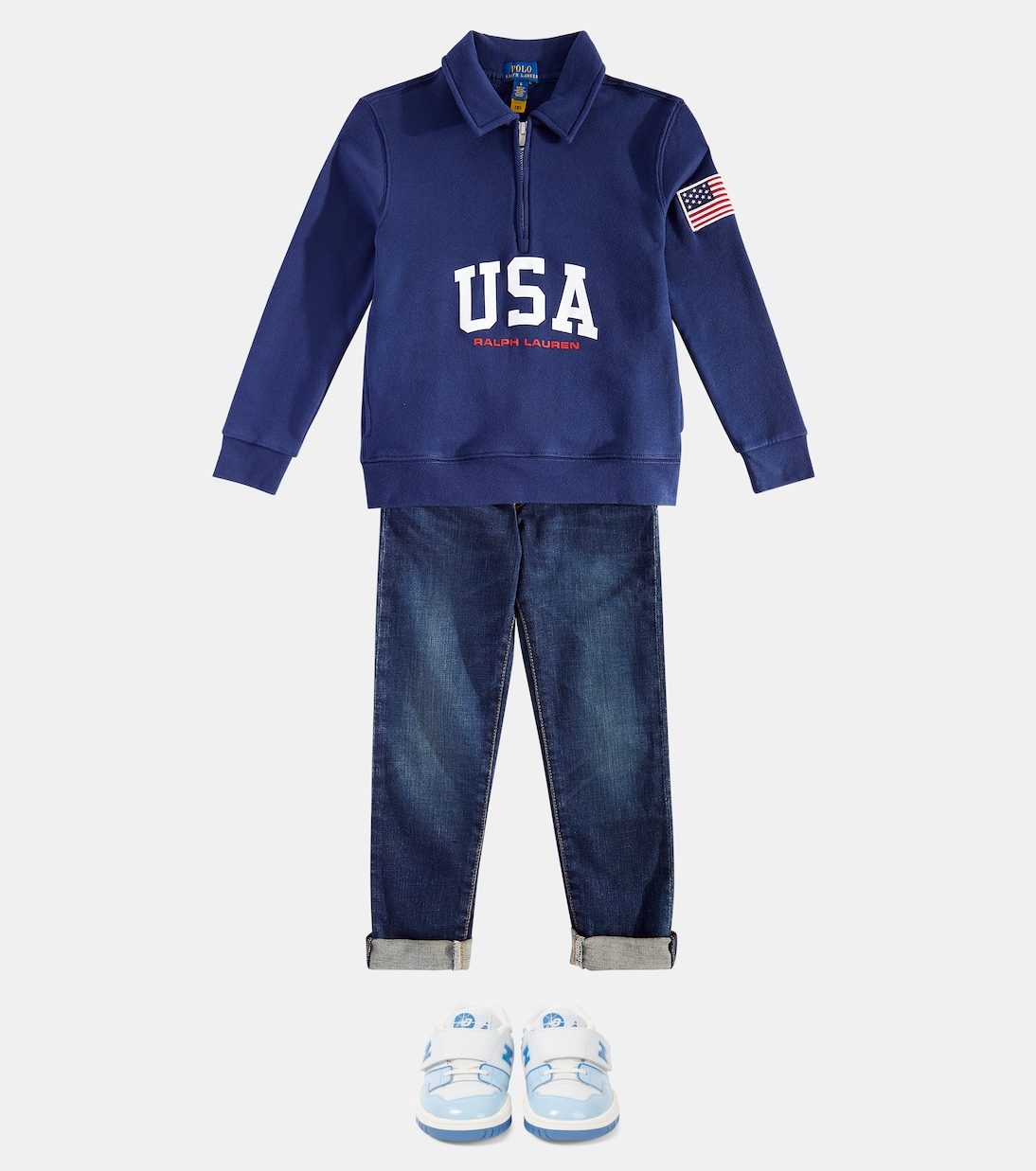 Zapatillas 550 Hook & Loop de piel | New Balance Kids