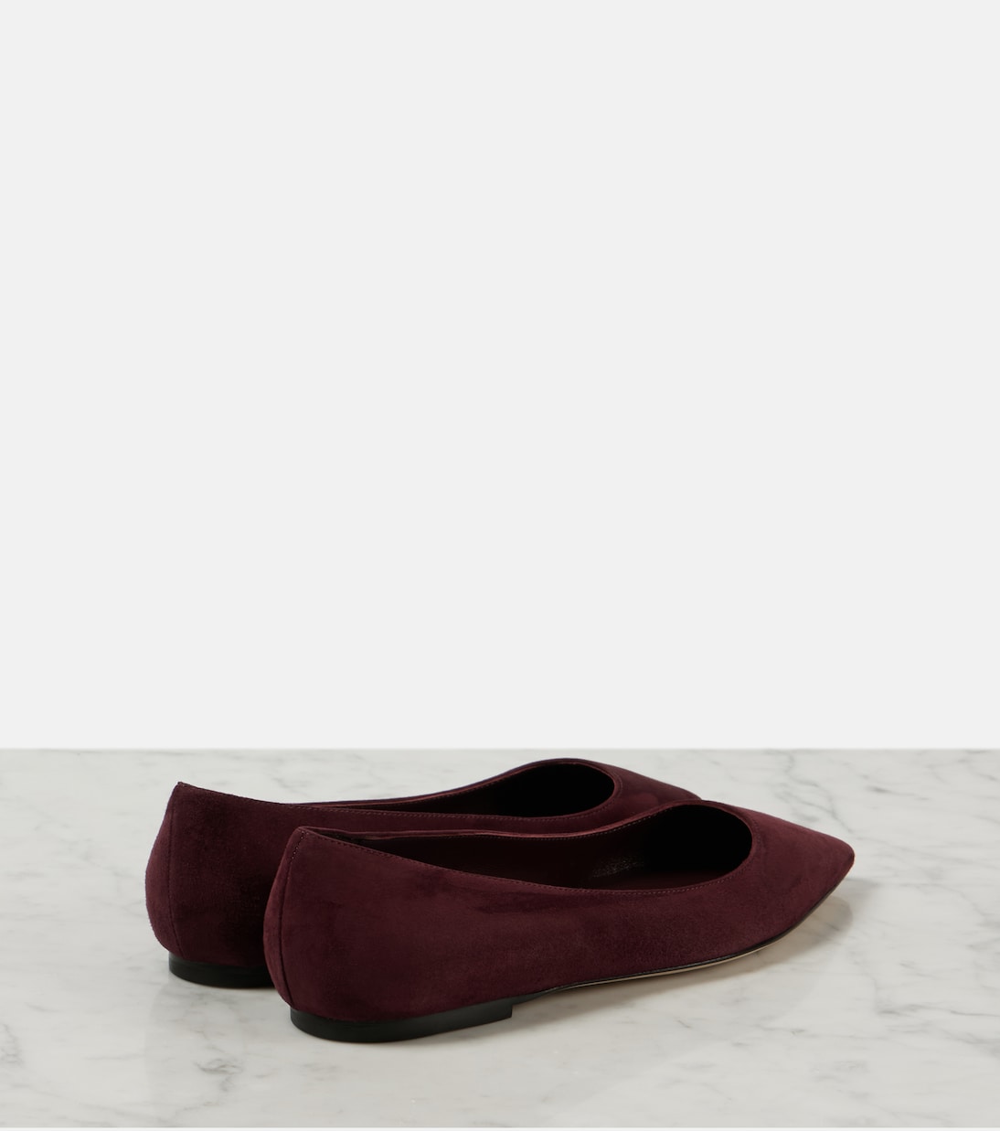Romy suede ballet flats | Jimmy Choo