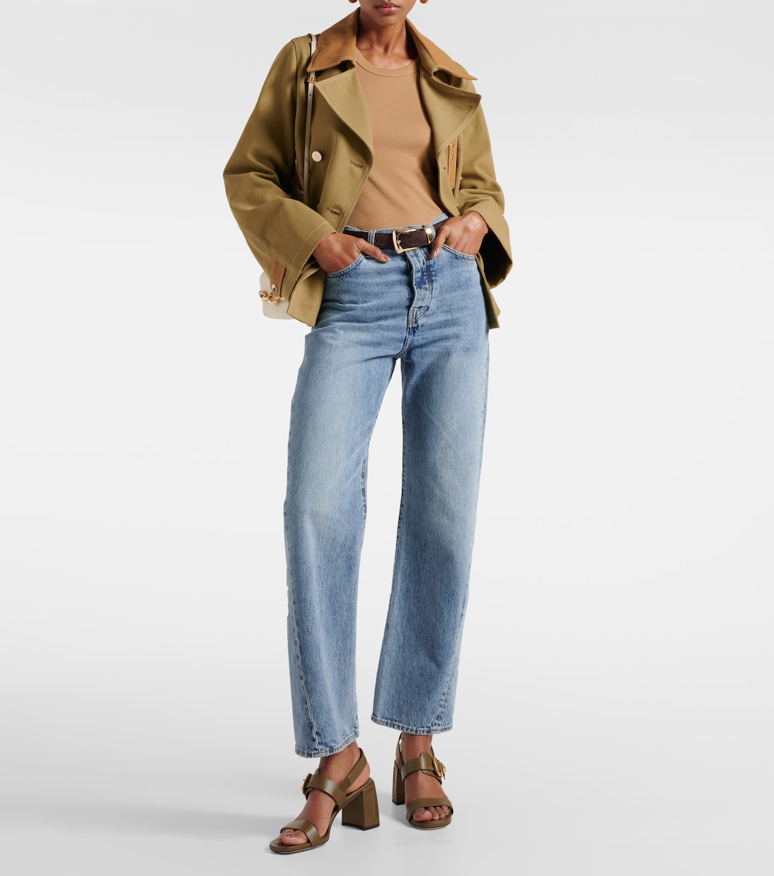 Sandales Hawke 70 en cuir | Jimmy Choo