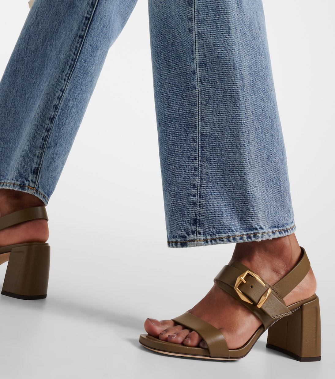 Sandales Hawke 70 en cuir | Jimmy Choo