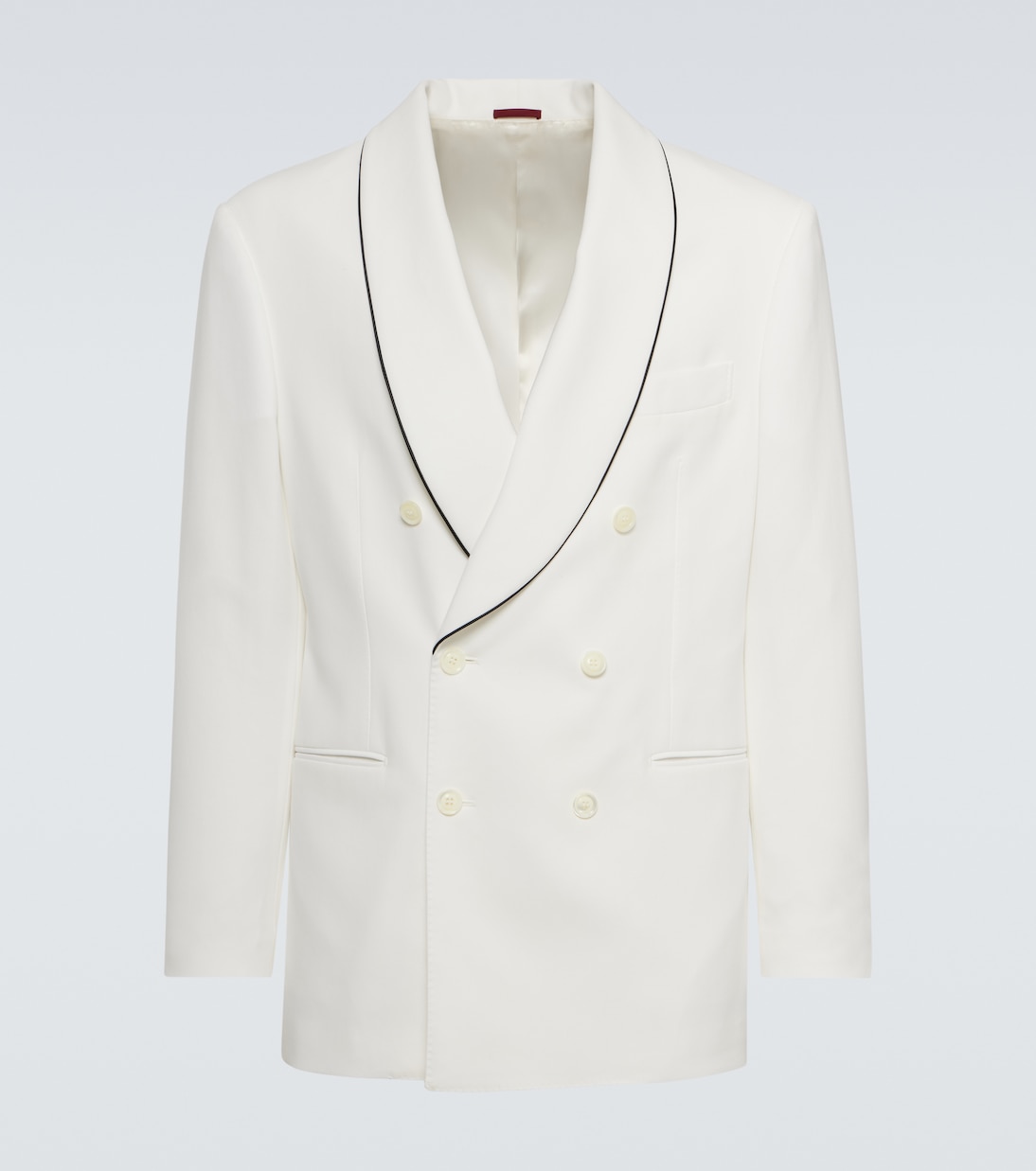 Smokingjacke aus Baumwolle | Brunello Cucinelli