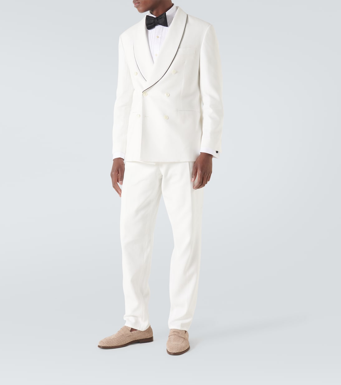 Smokingjacke aus Baumwolle | Brunello Cucinelli