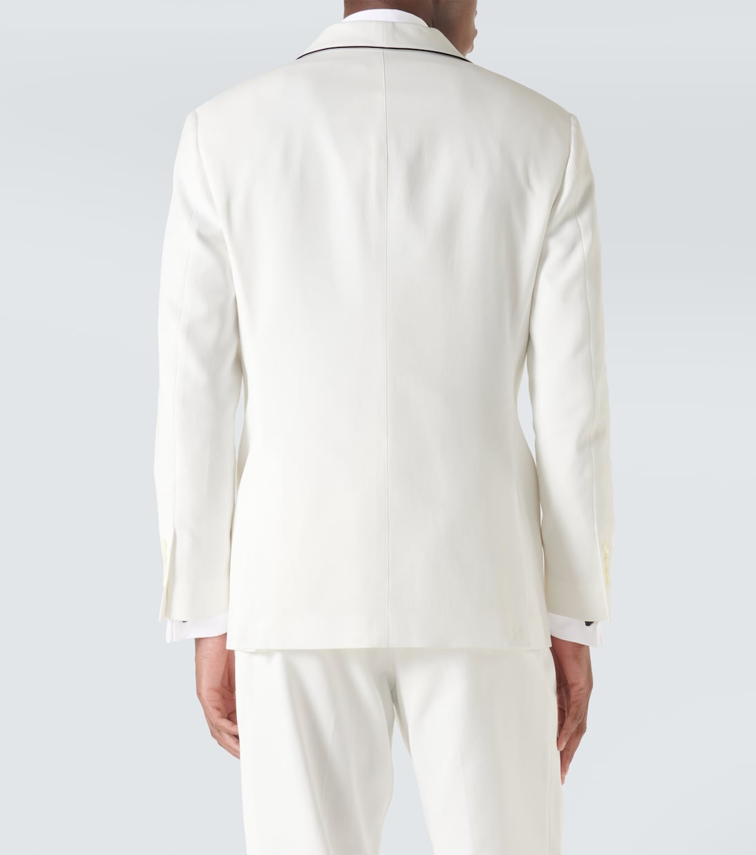 Smokingjacke aus Baumwolle | Brunello Cucinelli