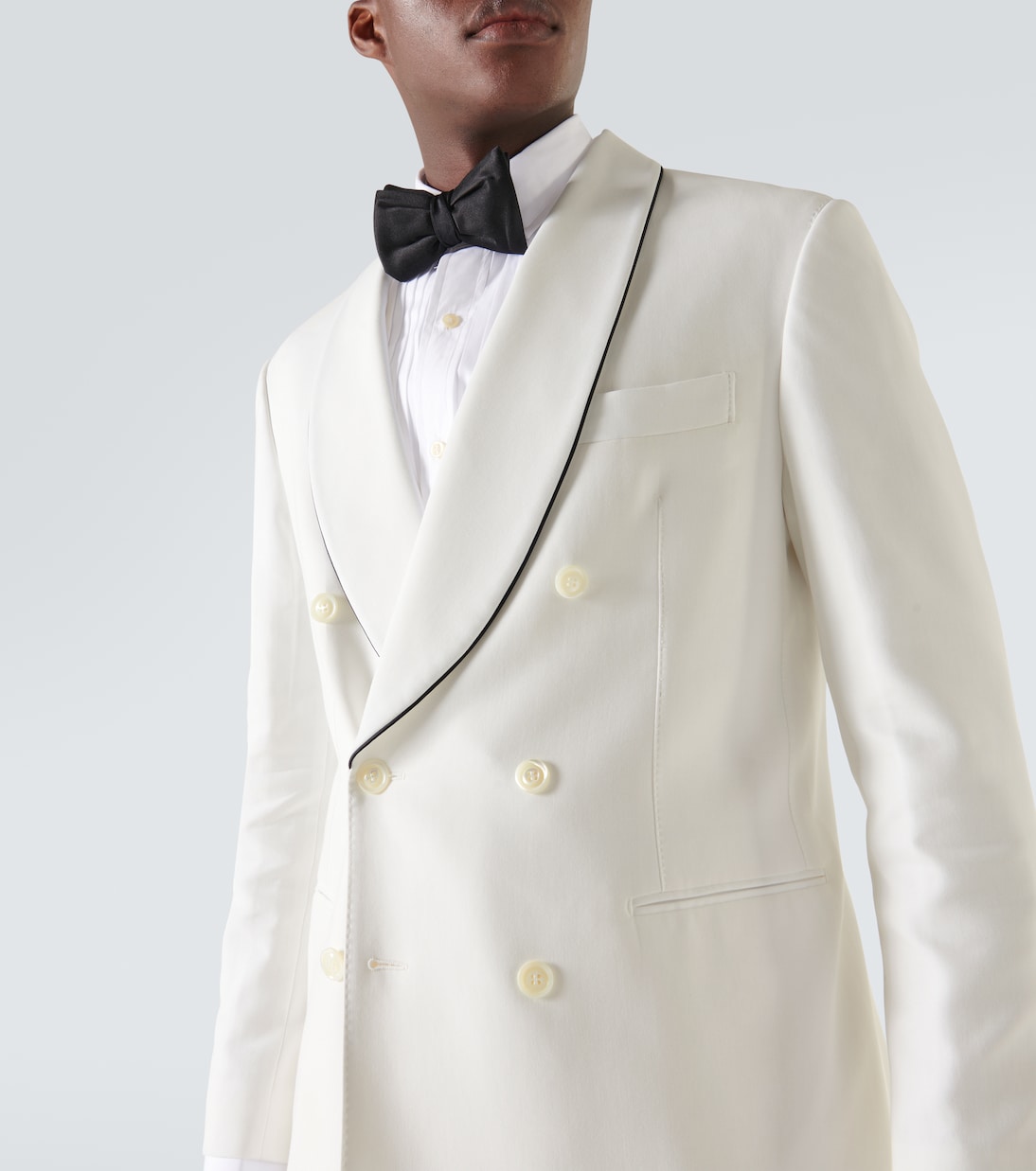 Smokingjacke aus Baumwolle | Brunello Cucinelli