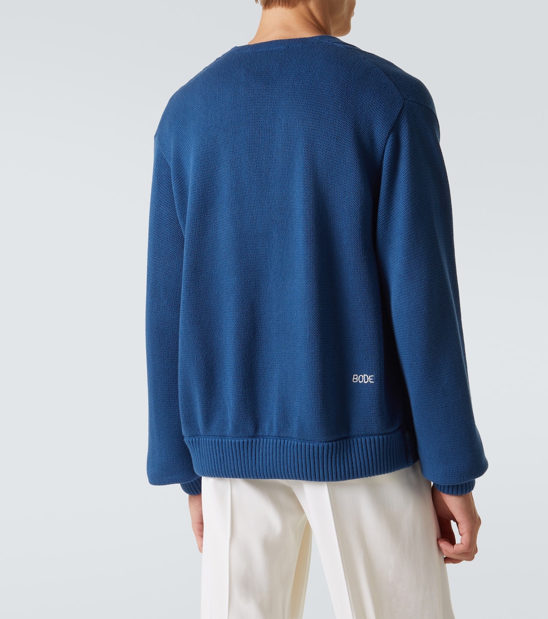 Cardigan doppiopetto in cotone | Bode