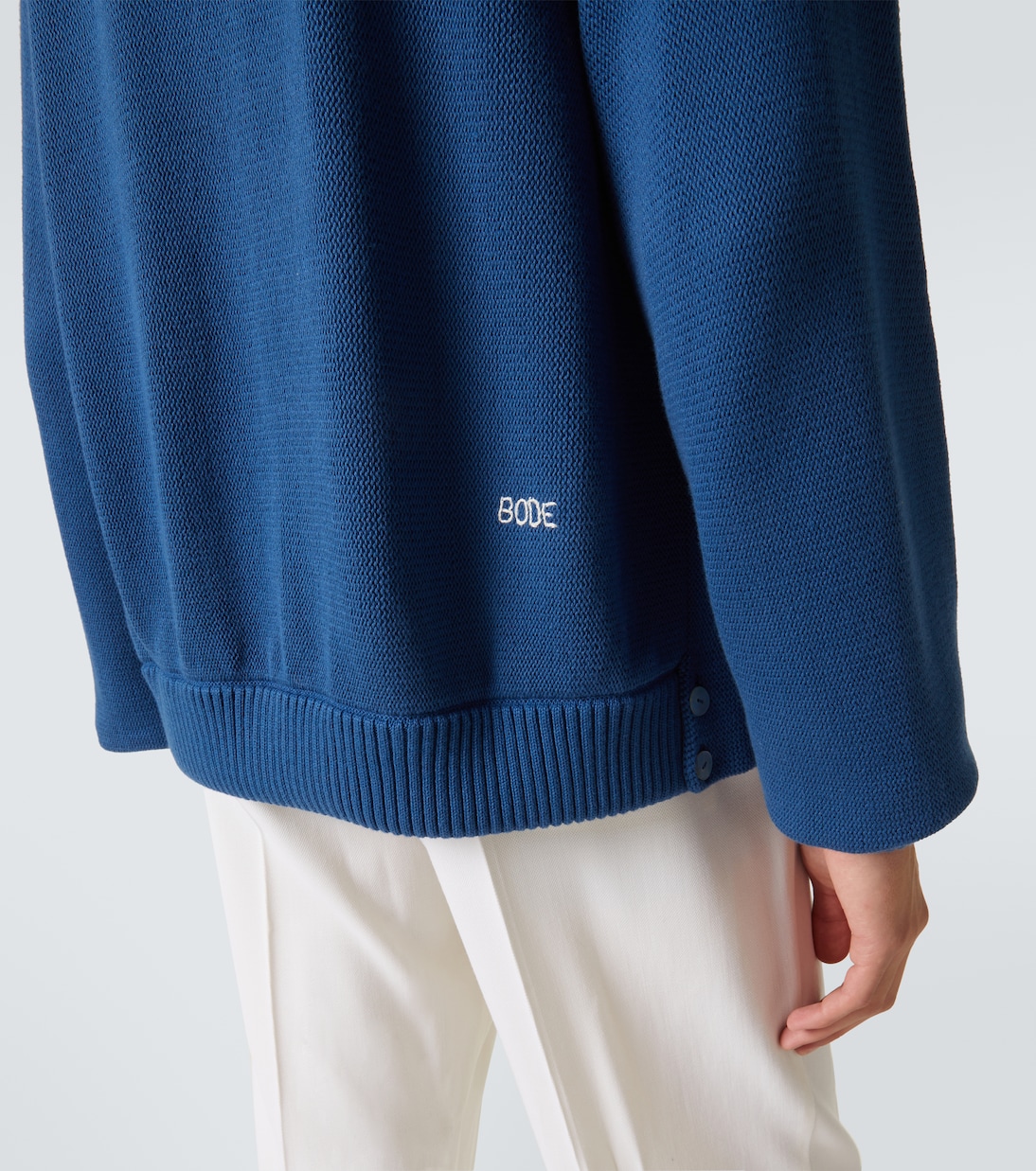 Cardigan doppiopetto in cotone | Bode