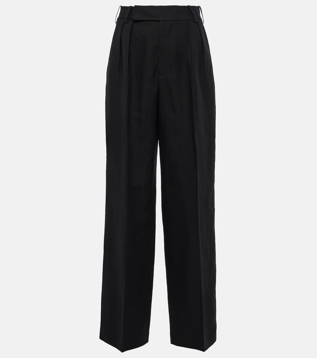 Pantalon ample en coton et lin mélangés | 7 For All Mankind