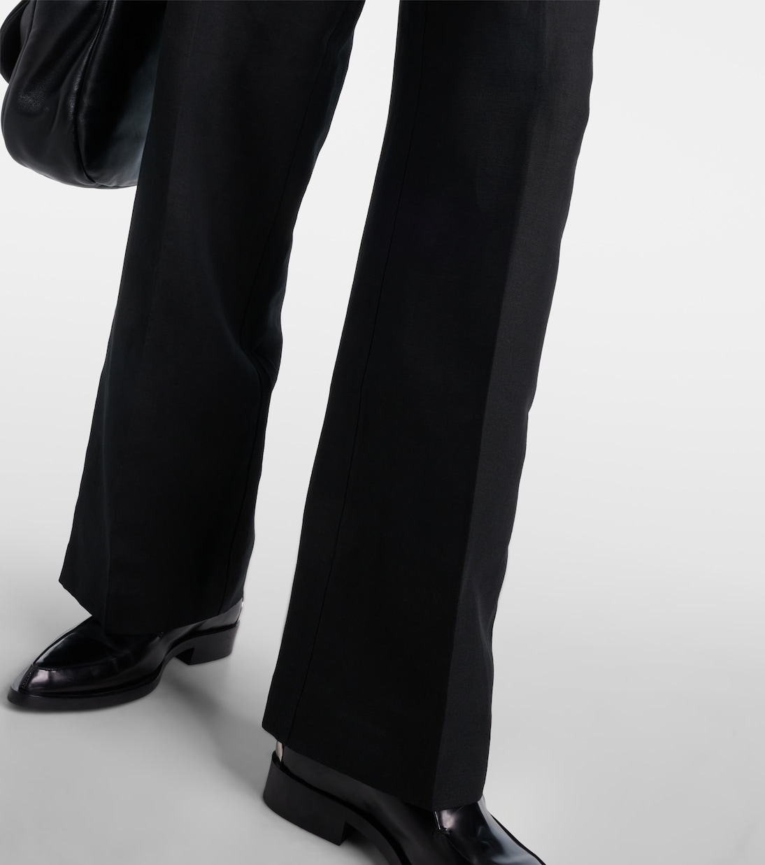 Pantalon ample en coton et lin mélangés | 7 For All Mankind