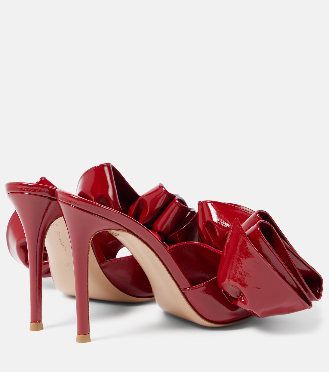 Pantoletten Gabrielle 105 aus Lackleder | Gianvito Rossi