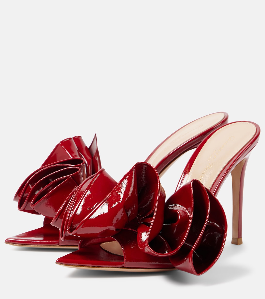 Pantoletten Gabrielle 105 aus Lackleder | Gianvito Rossi