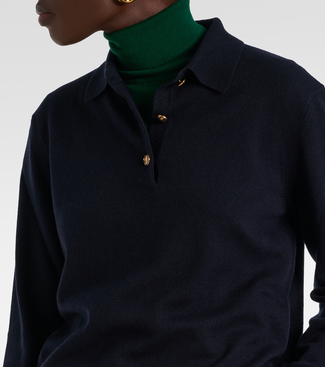 Jersey Polo de Cachemira Clásica para Jóvenes - Loro Piana