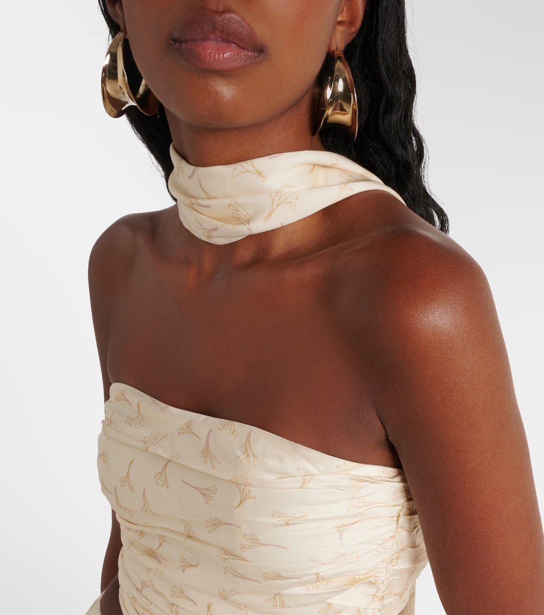 Top a fascia con foulard | Rotate