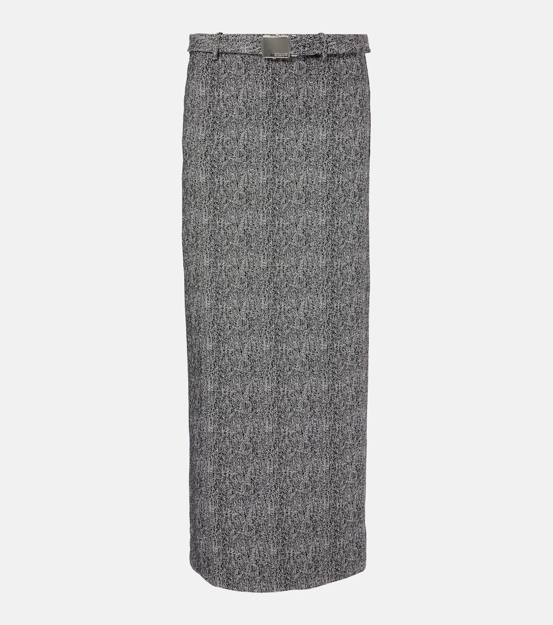 Murray herringbone maxi skirt | Staud