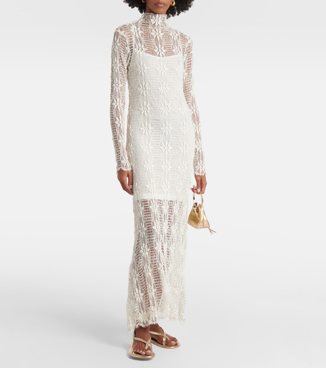 Robe longue Talia en coton mélangé | Ulla Johnson