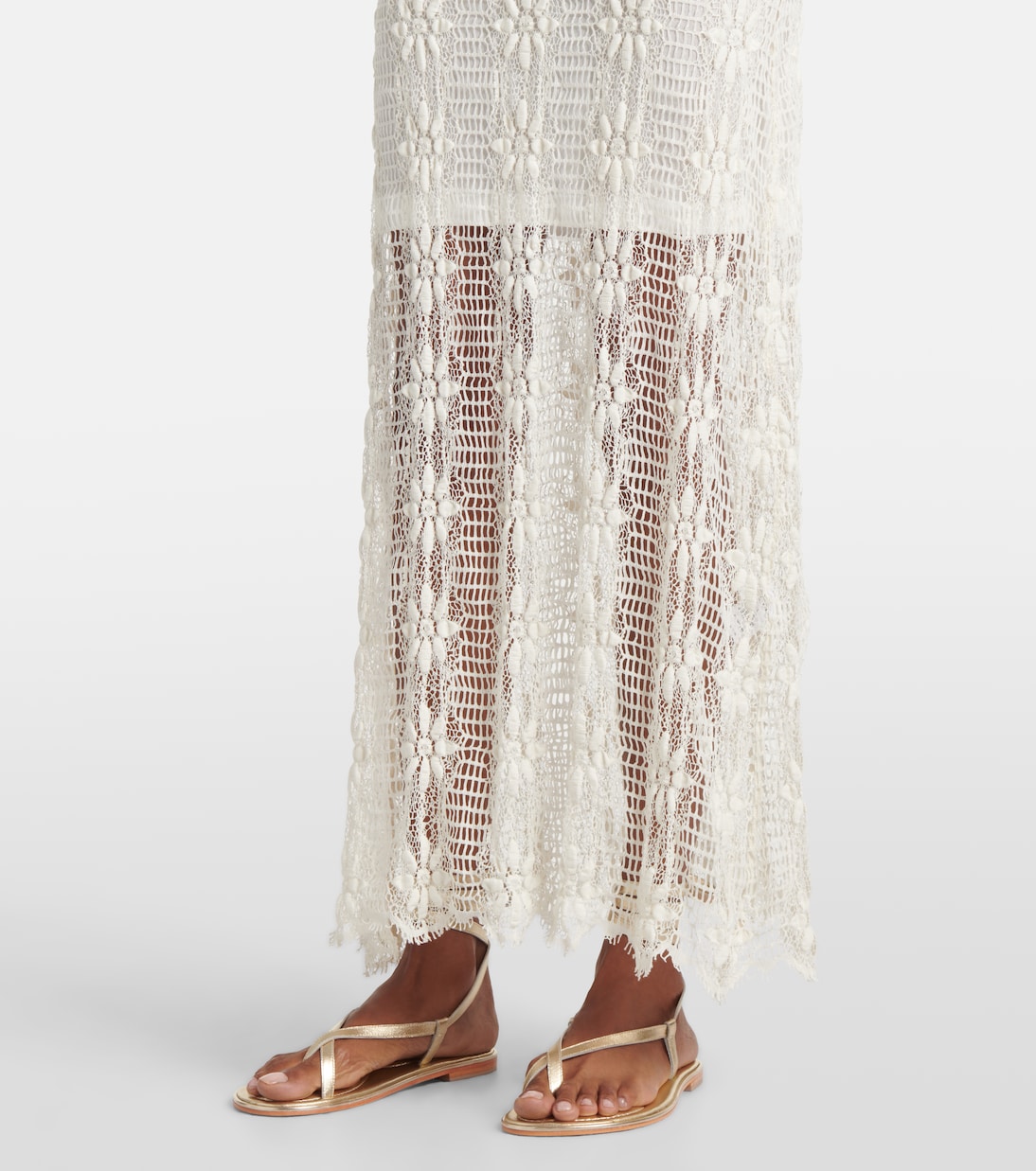Robe longue Talia en coton mélangé | Ulla Johnson