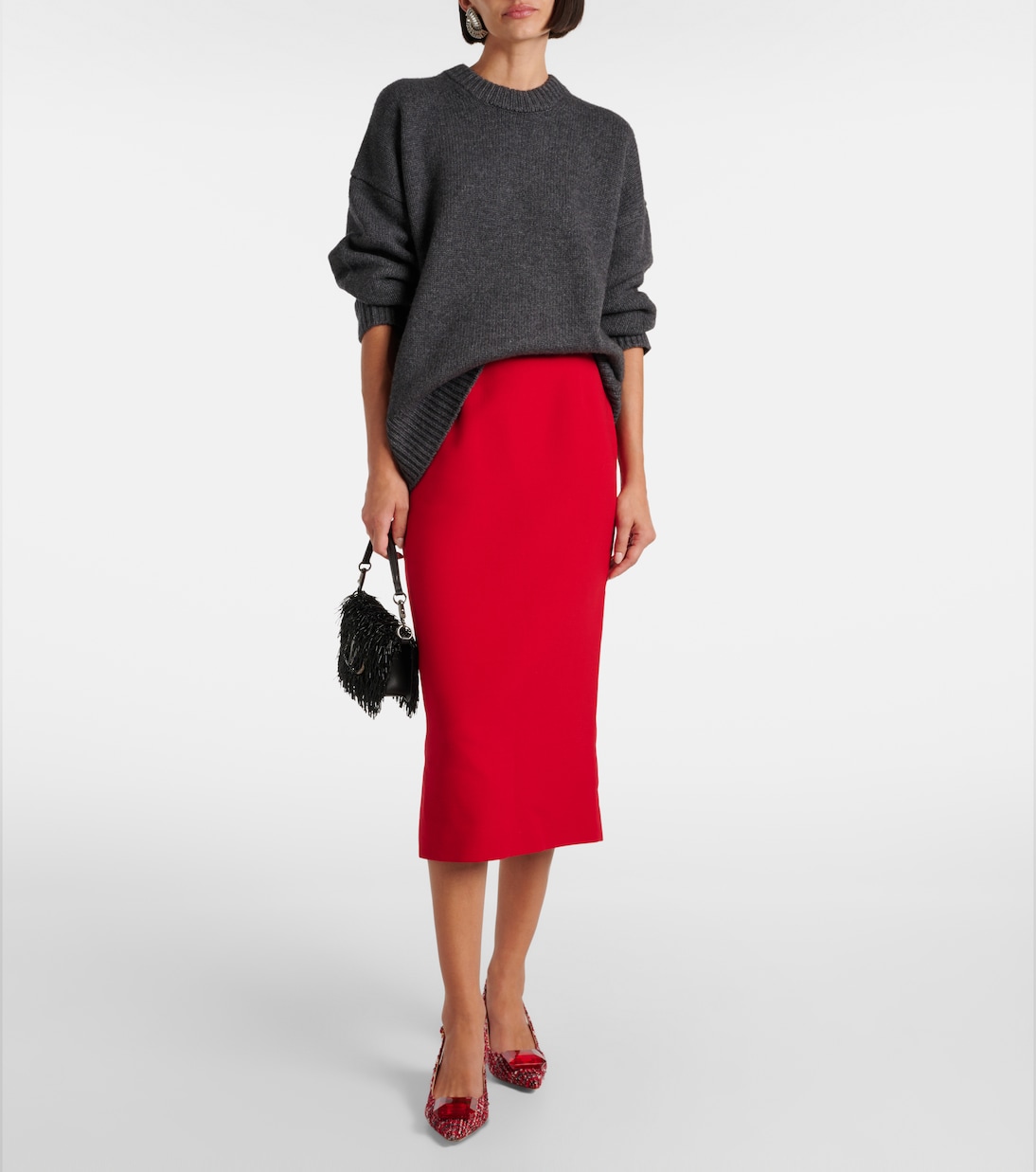 Jaipur bouclé slingback pumps | Gianvito Rossi