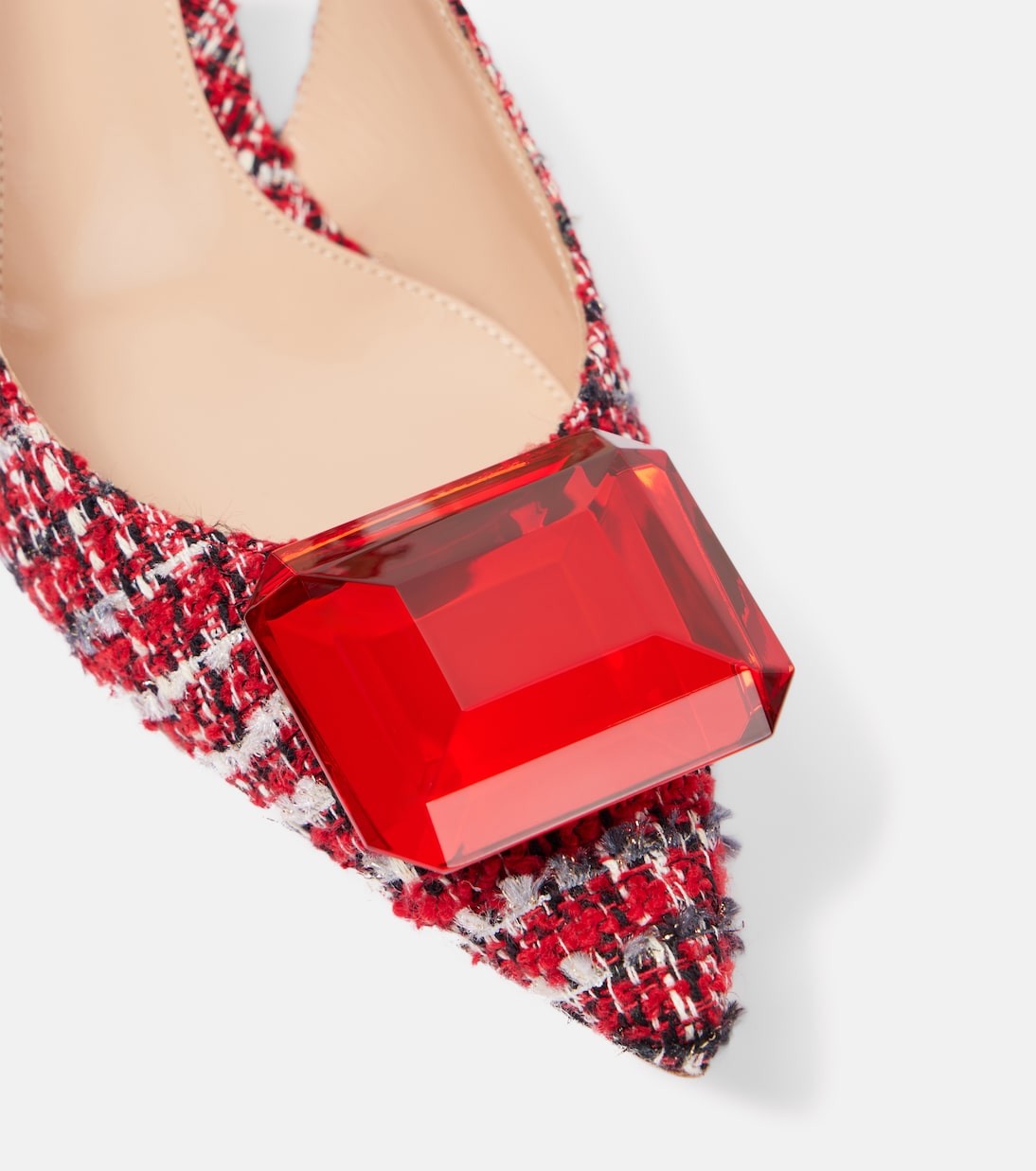 Jaipur bouclé slingback pumps | Gianvito Rossi